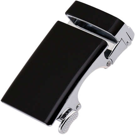 Metalspænde - sort blank spænde