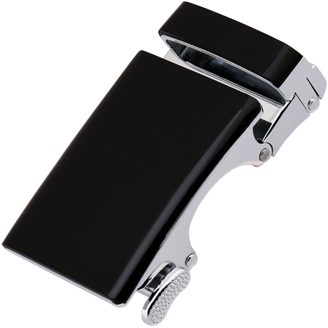 Metalspænde - sort blank spænde