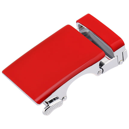 Metalspænde - rødt blank spænde