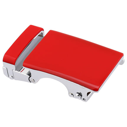 Metalspænde - rødt blank spænde