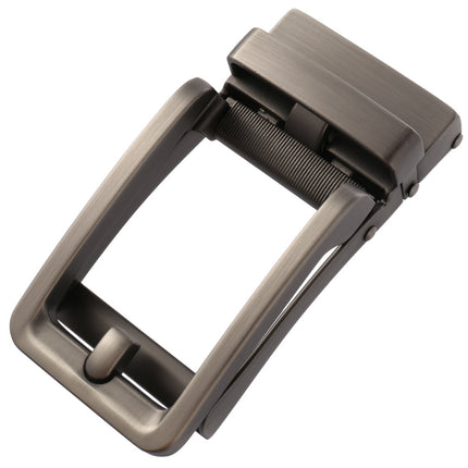 Klassisk spænde - mat sølv