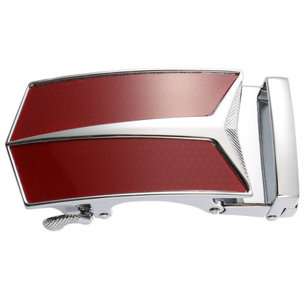 Sparta spænde - sølv/bordeaux