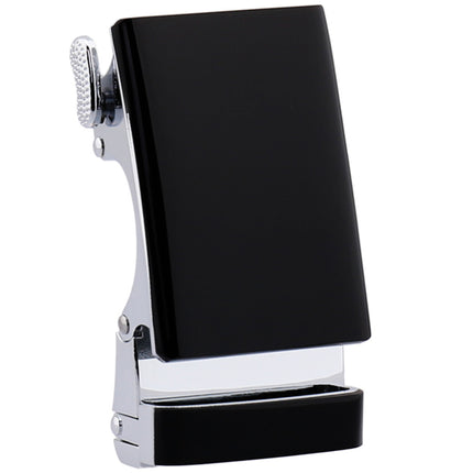 Metalspænde - sort blank spænde