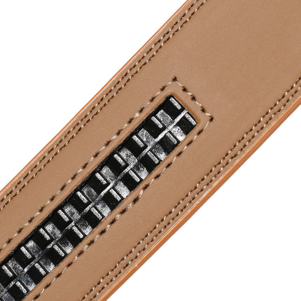 Lysebrun læderrem uden spænde