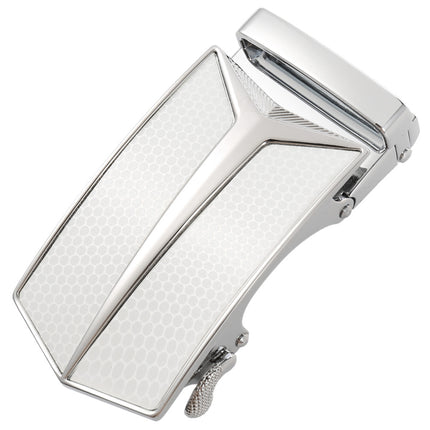 Sparta spænde - hvid / sølv