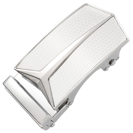 Sparta spænde - hvid / sølv