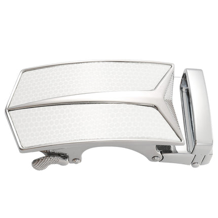 Sparta spænde - hvid / sølv