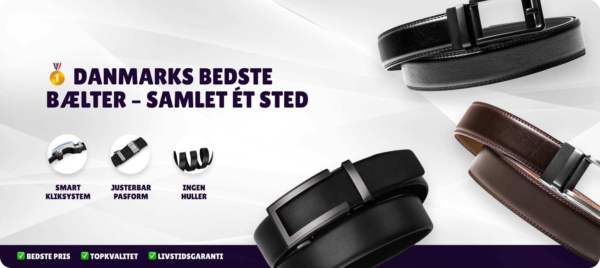 Smart Bælte 2.0 - Bestseller Nyhed!