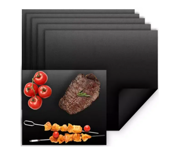 Teflon måtter til grillen - 5 stk.