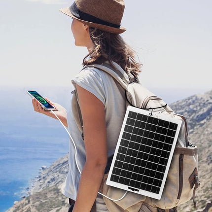 Effektiv mini solcelleplade til mobil og gadgets - Oplad alt med solens energi