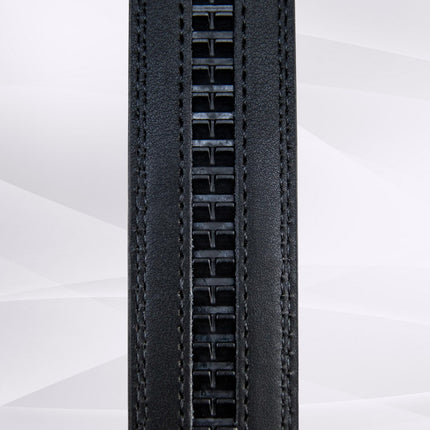 Carbon Mat - klikspænde læderbælte