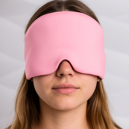 MigræneHatten™ – Køle- & Varme Kompressionsmaske