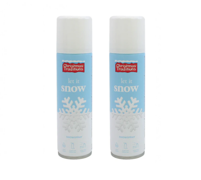 Julesne deko-spray 150 ml x 2