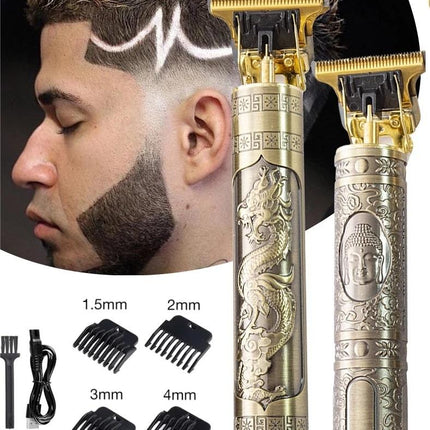 Kvalitets Skæg/Barber trimmer i vintage stil