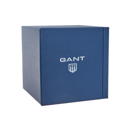 Gant Sølvfarvet/Læder Ø42 mm - GTAD02600899I