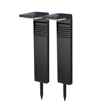 Solcelle havelamper på spyd, IP64 | 4000K - 2 stk.