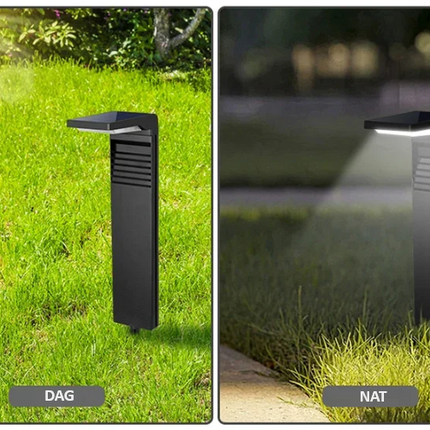 Solcelle havelamper på spyd, IP64 | 4000K - 2 stk.