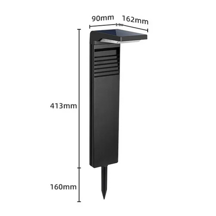 Solcelle havelamper på spyd, IP64 | 4000K - 2 stk.