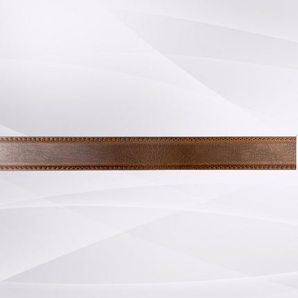 Eira - klikspænde læderbælte med sølv spænde