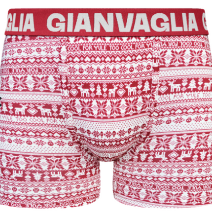 5 par boksershorts fra Gianvaglia - julemotiv