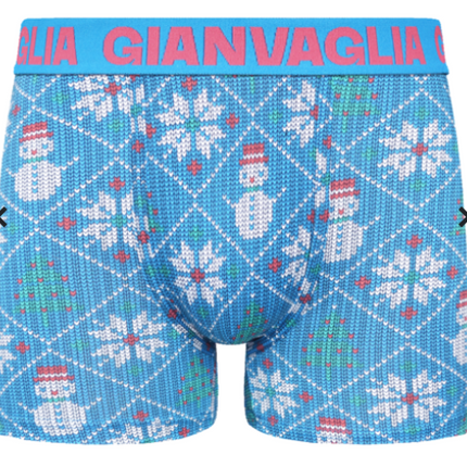 5 par boksershorts fra Gianvaglia - julemotiv