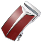 Sparta spænde - sølv/bordeaux