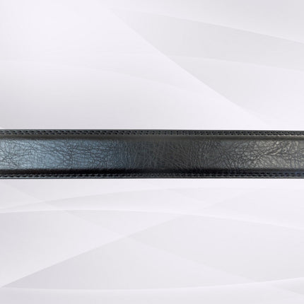 Toke - klikspænde læderbælte med sølv spænde