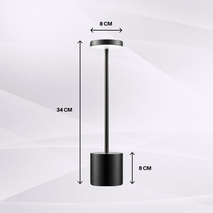 Linjelyset – Trådløs touch bordlampe