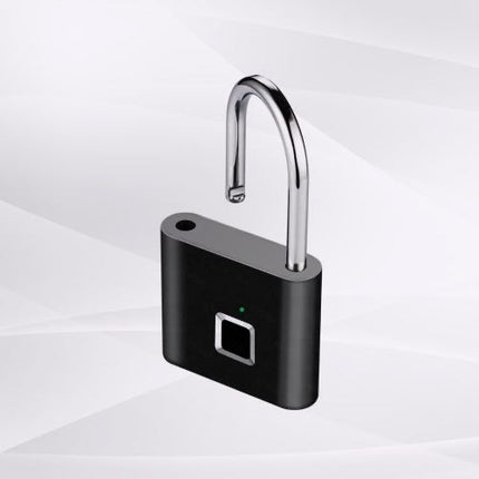 Fingerlåsen – Smart hængelås med fingeraftrykslæser