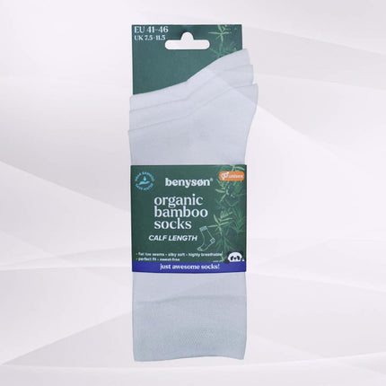 Premium Økologiske Bambusstrømper OEKO-TEX® Certificeret · Unisex · Sort / Hvid