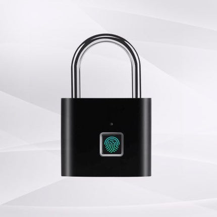 Fingerlåsen – Smart hængelås med fingeraftrykslæser