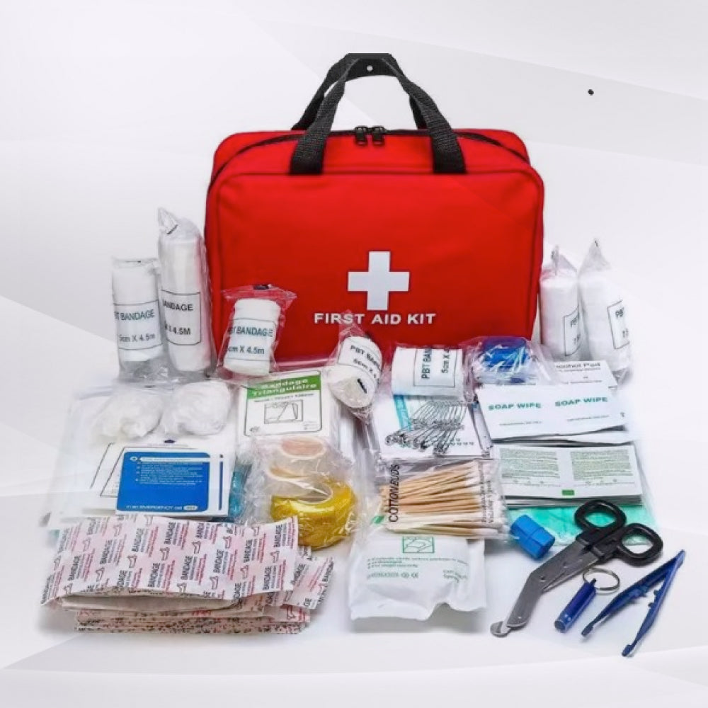 Førstehjælpskasse – Din sikkerhed i nødsituationer, 184 dele
