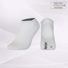 Premium Bambus Ankelstrømper – Økologiske & OEKO-TEX® Certificeret Unisex · Sort / Hvid