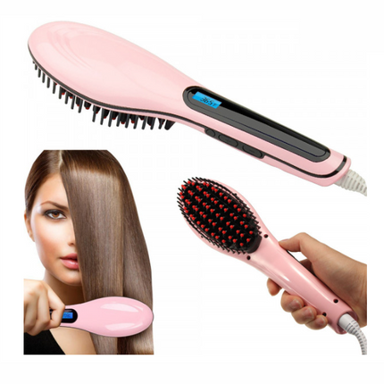 Innovativ 2-i-1 elektrisk glattebørste