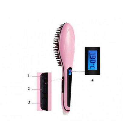 Innovativ 2-i-1 elektrisk glattebørste