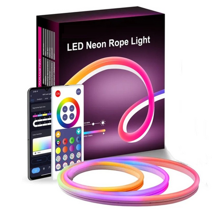 NeonFLEX - smart neon light strip med app-control, 3m.