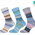 3-pack farverige strømper - OEKO TEX, standard 100