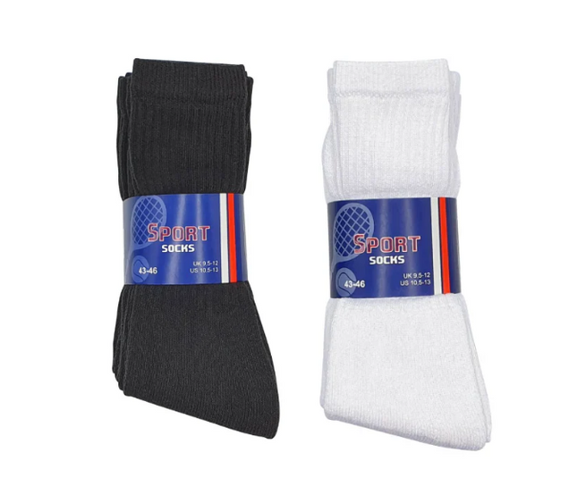 8 x par tennissokker i lækker kvalitet