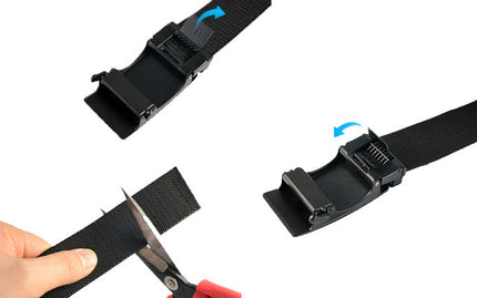 Elastikbælte med klik-spænde