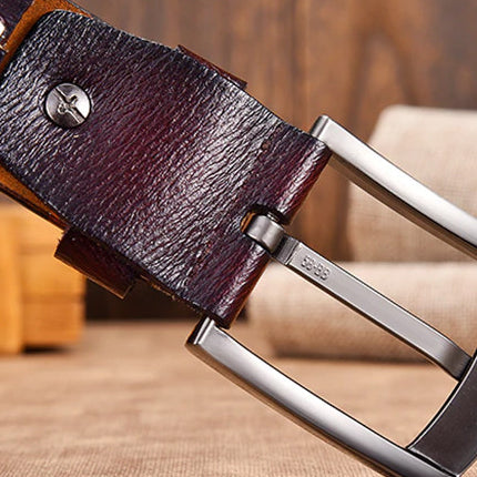 Klassisk læderbælte