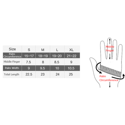 Vind og vandafvisende handsker DELUXE