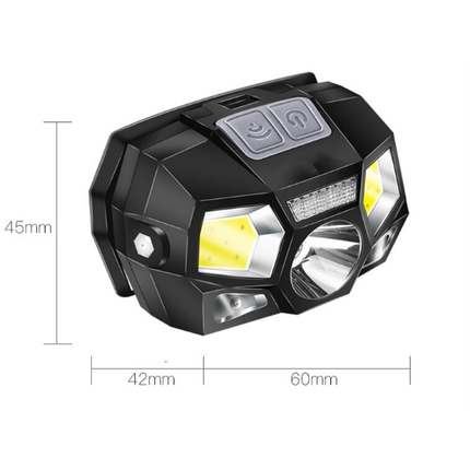 LED Pandelygte m. sensor