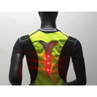 Løbevest m. LED-lys bagpå