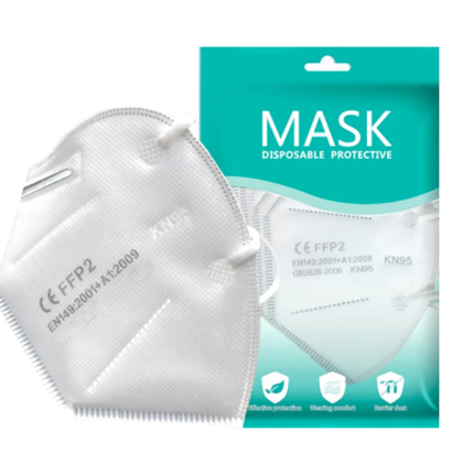 KN95 støvmasker, FFP2 - 10 stk.