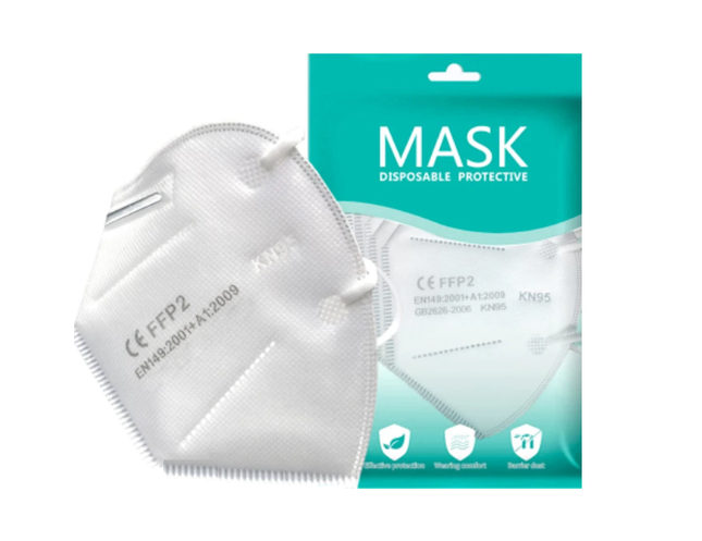 KN95 støvmasker, FFP2 - 10 stk.