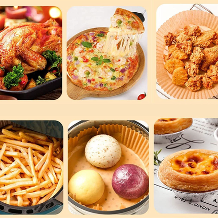 Airfryer papir 100 stk.