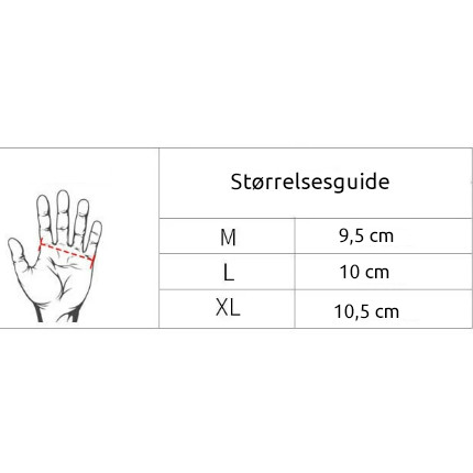 Handsker med refleks